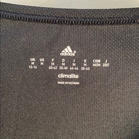 Adidas Climalite V Neck training T-shirt - Picture 5 of 6